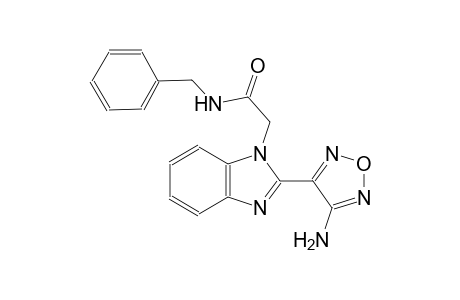 2-[2-(4-Amino-furazan-3-yl)-benzoimidazol-1-yl]-N-benzyl-acetamide