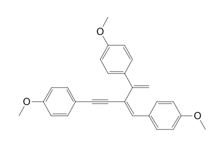 (1E/1Z)-1,3-Di(4-anisyl)-2-(4-anisylethynyl)-1,3-butadiene