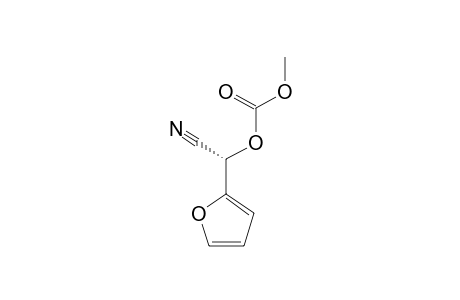 (R)-2-FURYL-2-(METHOXYCARBONYLOXY)-ACETONITRILE