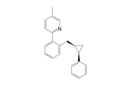 5-Methyl-2-{[(cis-2-phenylcyclopropyl)methyl]phenyl}pyridine