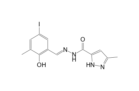 N'-[(E)-(2-hydroxy-5-iodo-3-methylphenyl)methylidene]-3-methyl-1H-pyrazole-5-carbohydrazide
