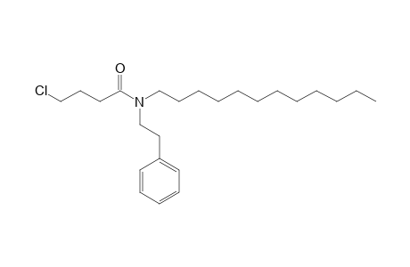Butyramide, 4-chloro-N-(2-phenylethyl)-N-dodecyl-