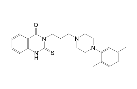 4(1H)-quinazolinone, 3-[3-[4-(2,5-dimethylphenyl)-1-piperazinyl]propyl]-2,3-dihydro-2-thioxo-