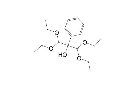 1,1,3,3-Tetraethoxy-2-phenylpropan-2-ol