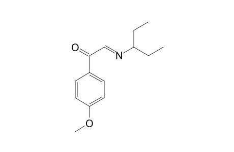 2-(4-Methoxyphenyl)-N-(pent-3-yl)-2-oxoethanimine