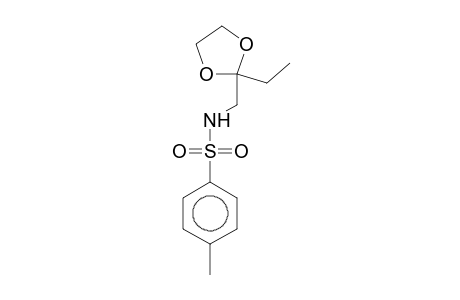 N-(2-Ethyl[1,3]dioxolan-2-ylmethyl)-4-methylbenzenesulfonamide