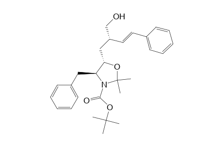 (4S,5S)-4-Benzyl-3-(tert-butoxycarbonyl)-5-(2(S)-(hydroxymethyl)-4-phenyl-4(E)-butenyl)-2,2-dimethyl-1,3-oxazolidine