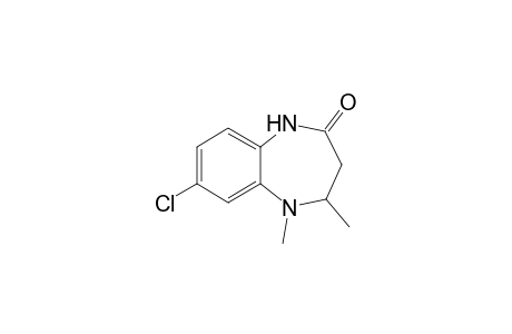 7-Chloro-4,5-dimethyl-1,3,4,5-tetrahydro-2H-1,5-benzidiazepin-2-one
