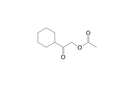 Acetic acid 2-cyclohexyl-2-oxoethyl ester