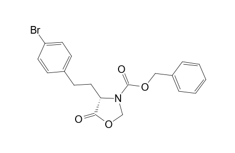 (4S)-3-Benzyloxycarbonyl-4-[2''-(4"-bromophenyl)ethyl]xazolidin-5-one
