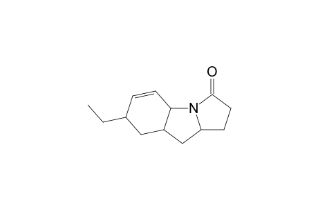6-Ethyl-1,2,3b,6,7,7a,8,8b-octahydro-3a-azacyclopenta[a]inden-3-one