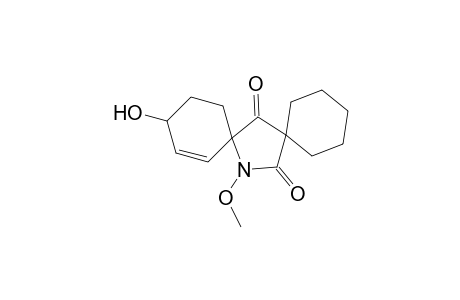 11-Hydroxy-14-methoxy-14-azadispiro[5.1.5.2]pentadec-9-ene-7,15-dione