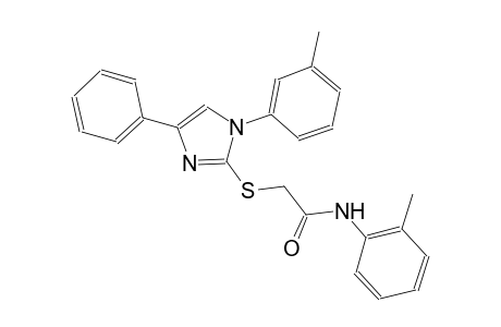 acetamide, N-(2-methylphenyl)-2-[[1-(3-methylphenyl)-4-phenyl-1H-imidazol-2-yl]thio]-