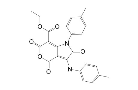 (E)-[1-(PARA-TOLYL)-3-[(PARA-TOLYL)-AMINO]-4-CARBOXYETHYL-2-OXOPYRROL-5-YLIDENE]-DICARBOXYLIC-ACID-ANHYDRIDE