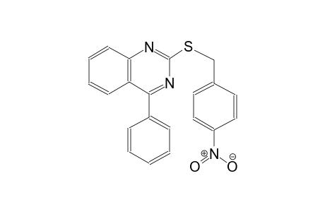 2-[(4-nitrobenzyl)sulfanyl]-4-phenylquinazoline