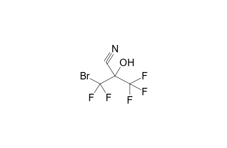 1-BROMO-2-CYANO-2-HYDROXYPENTAFLUOROPROPANE