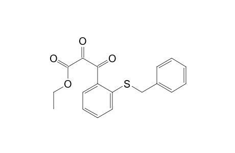 2,3-Dioxo-3-[2-(phenylmethylthio)phenyl]propanoic acid ethyl ester