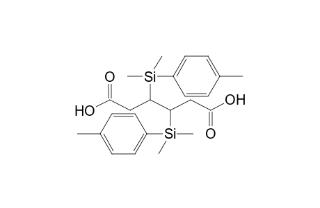 (3RS,4SR)-3,4-Bis[dimethyl(4-methylphenyl)silyl]hexane-1,6-dioic acid