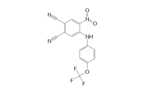 1,2-Benzenedicarbonitrile, 4-nitro-5-[[4-(trifluoromethoxy)phenyl]amino]-
