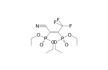 (Z)-TETRAETHYL-1-TRIFLUOROMETHYL-2-CYANOVINYLIDENEDIPHOSPHONATE