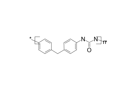 Aliphatic-aromatic polyurea