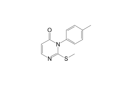 2-Methylsulfanyl-3-p-tolylpyrimidin-4(3H)-one