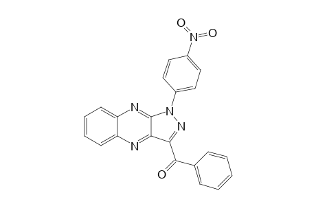 [1-(4-nitrophenyl)-3-pyrazolo[4,3-b]quinoxalinyl]-phenylmethanone