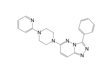 [1,2,4]triazolo[4,3-b]pyridazine, 3-phenyl-6-[4-(2-pyridinyl)-1-piperazinyl]-