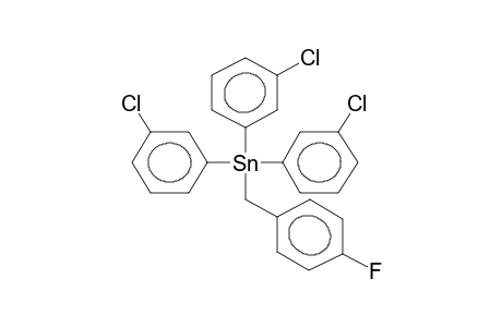 TRIS(3-CHLOROPHENYL)-4-FLUOROBENZYLSTANNANE