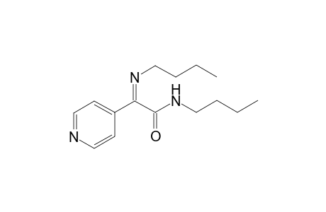 N,N-Di(n-butyl)-(4-pyridyl)-2-butyliminoglyoxamide