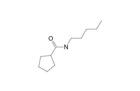 Cyclopentanecarboxamide, N-pentyl-