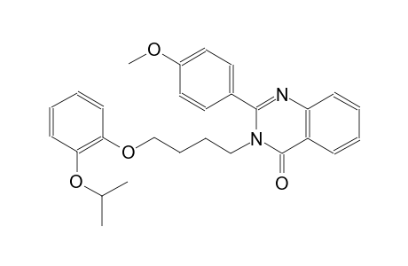 3-[4-(2-isopropoxyphenoxy)butyl]-2-(4-methoxyphenyl)-4(3H)-quinazolinone