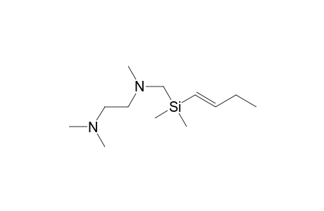 1,2-Ethanediamine, N-[(1-butenyldimethylsilyl)methyl]-N,N',N'-trimethyl-, (E)-