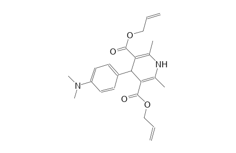 3,5-pyridinedicarboxylic acid, 4-[4-(dimethylamino)phenyl]-1,4-dihydro-2,6-dimethyl-, di(2-propenyl) ester