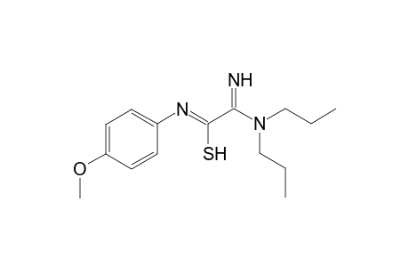 N'-(4-Methoxyphenyl)thiocarbamoyl-N,N-(di-n-propyl)amidine