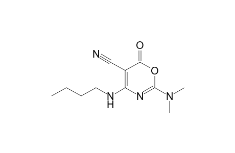 5-Cyano-4-butylamino-2-dimethylamino-6H-1,3-oxazin-6-one