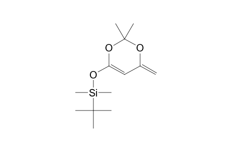TERT.-BUTYL-(2,2-DIMETHYL-6-METHYLENE-6H-[1,3]-DIOXIN-4-YLOXY)-DIMETHYLSILANE