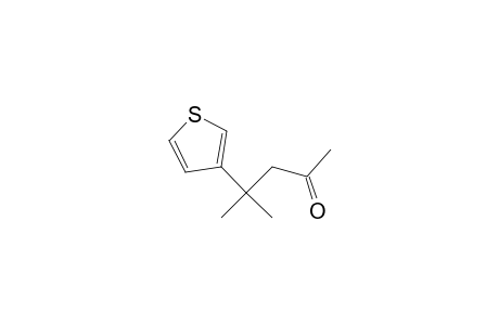 2-Pentanone, 4-methyl-4-(3-thienyl)-