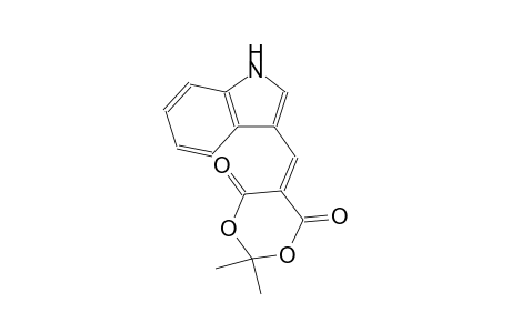 5-(1H-Indol-3-ylmethylene)-2,2-dimethyl-1,3-dioxane-4,6-dione