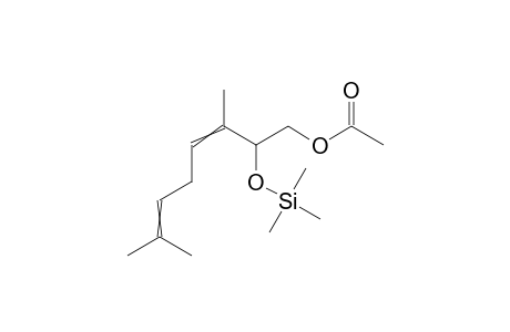 2-Trimethylsiloxygeranyl acetate