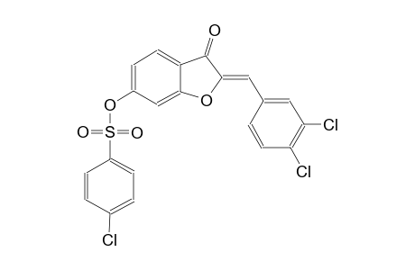 benzenesulfonic acid, 4-chloro-, (2Z)-2-[(3,4-dichlorophenyl)methylene]-2,3-dihydro-3-oxobenzofuranyl ester