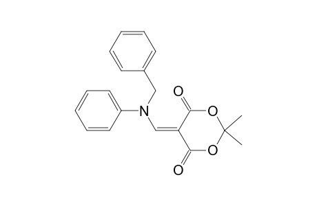 1,3-Dioxane-4,6-dione, 2,2-dimethyl-5-[[phenyl(phenylmethyl)amino]me thylene]-