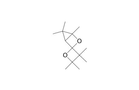 Spiro(2-oxabicyclo[2.1.0]pentane)-3,2'-oxetane, 1,5,5,3',3',4',4'-heptamethyl-