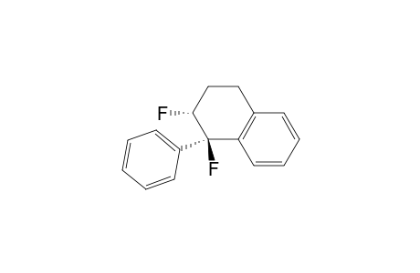 trans-1-Phenyl-1,2-difluoro-1,2,3,4-tetrahydronaphthalene