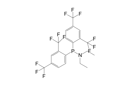 Bis[2,4-bis(trifluoromethyl)phenyl]diethylaminophosphane