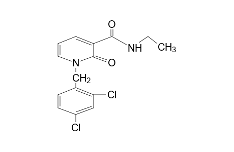 1-(2,4-DICHLOROBENZYL)-1,2-DIHYDRO-N-ETHYL-2-OXONICOTINAMIDE