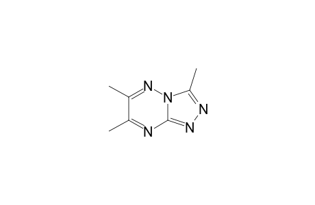 3,6,7-trimethyl-[1,2,4]triazolo[4,3-b][1,2,4]triazine