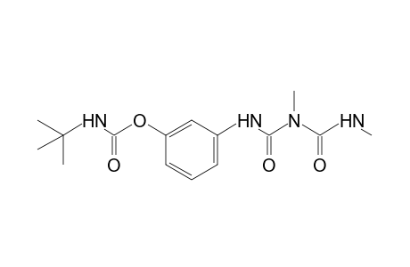 tert-butylcarbamic acid, ester with 1,3-dimethyl-5-(m-hydroxyphenyl)biuret
