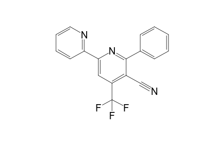 2-phenyl-6-(2-pyridinyl)-4-(trifluoromethyl)-3-pyridinecarbonitrile