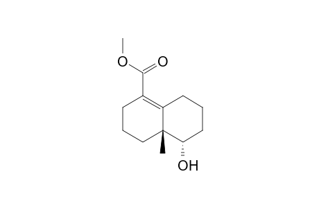 (-)-Methyl (4aR,5S)-5-hydroxy-4a-methyl-2,3,4,4a,5,6,7,8-octahydronaphthalene-1-carboxylate